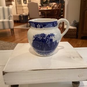 W Adams & Sons “The House of the Seven Gables” Small Pitcher